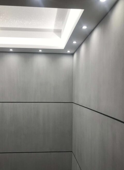 Custom Texture & Color Applied in a Residential Foyer